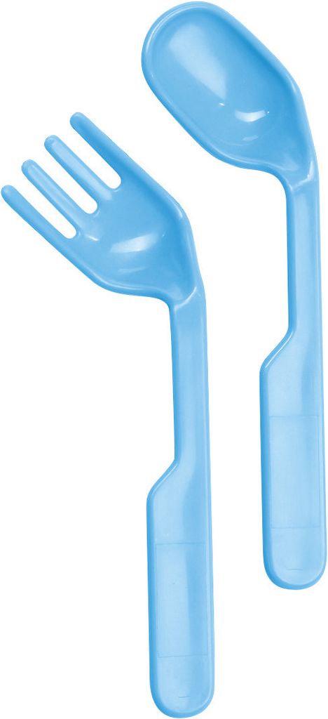 Playshoes Besteck-Set (Löffel und Gabel) blau Gr. original