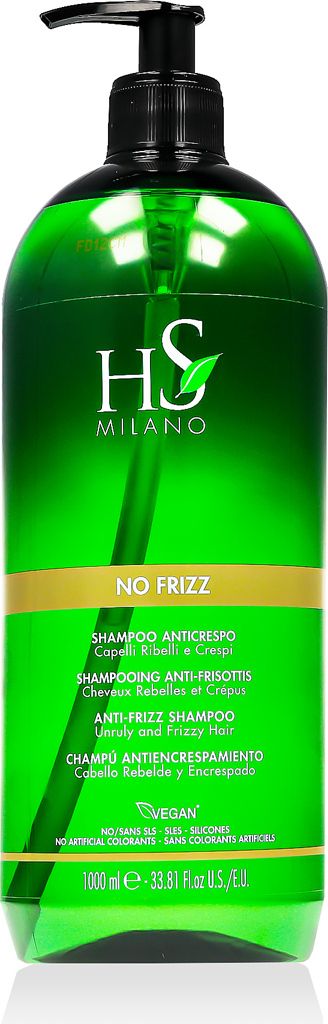HS MILANO No Frizz Anti-Frizz Shampoo 1000 ml