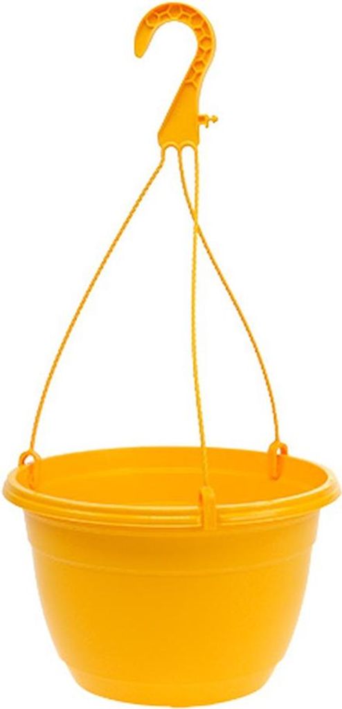 Hängeampel für Balkonpflanzen aus wetterfestem Kunststoff