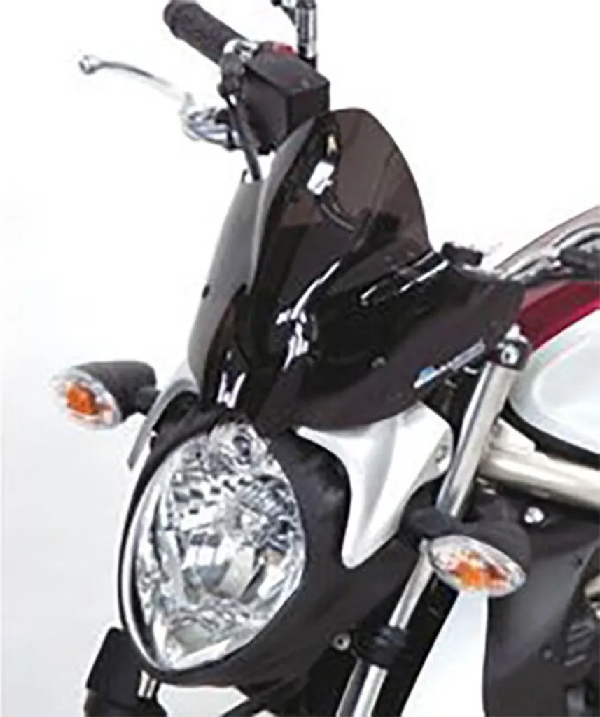 Saute-vent Wscrn pour Suzuki SFV 650 Gladius - Pare-brise Sport Noir