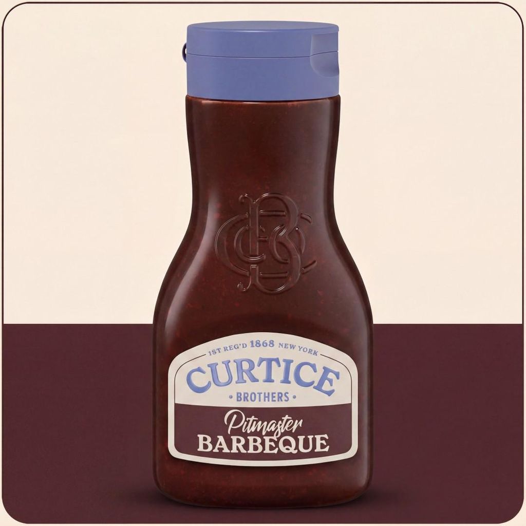 Curtice Brothers Pitmaster Barbeque Grillsauce Flasche Obrázek produktu 