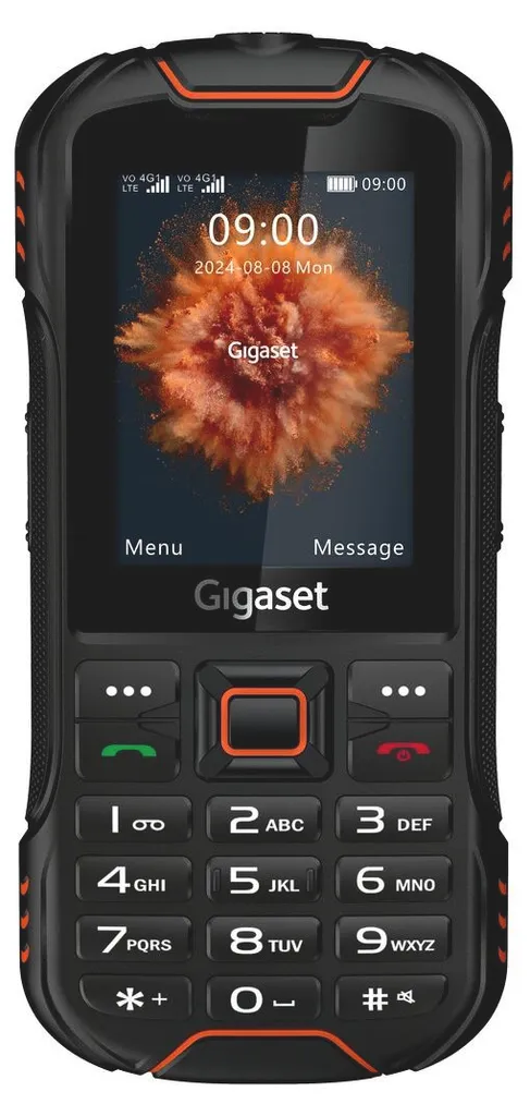 Gigaset GLX 8 PLUS Téléphone Senior à Grosses Touches avec Écran Clair