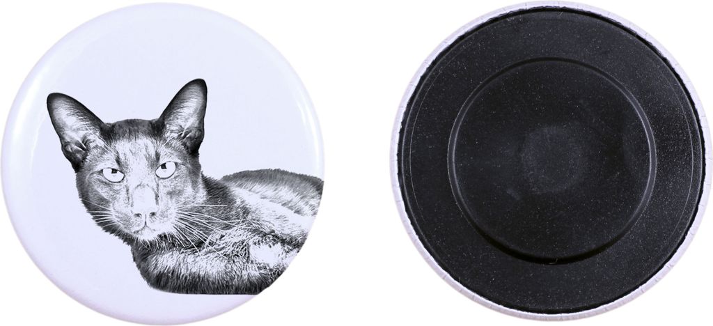 Havanna braun Katze - Sammlung von einzigartigen Magneten, eigenes Foto, Marke Art-Dog
