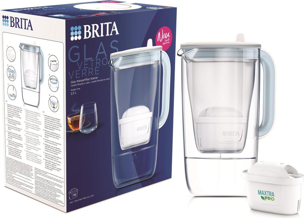 BRITA® 118006 Szklany dzbanek filtrujący do wody Model ONE Zdjęcie produktu