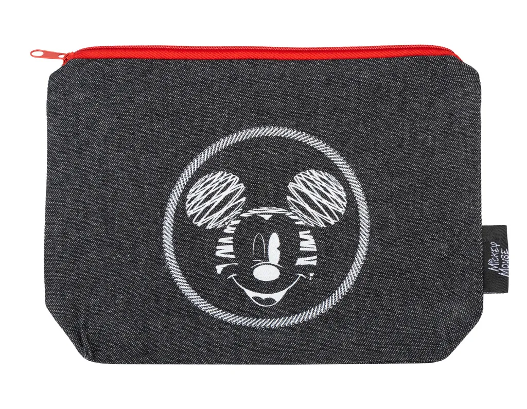 Groupe Presco Mallette en Jean Mickey Disney - Sacoche Scolaire Bleue
