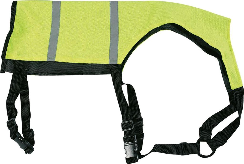 Flamingo Hundeweste fluo, Rückenlänge: 41 cm