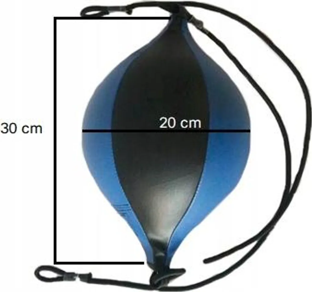 Speedboxball bleu : ballon de boxe suspendu résistant haute performance - 3
