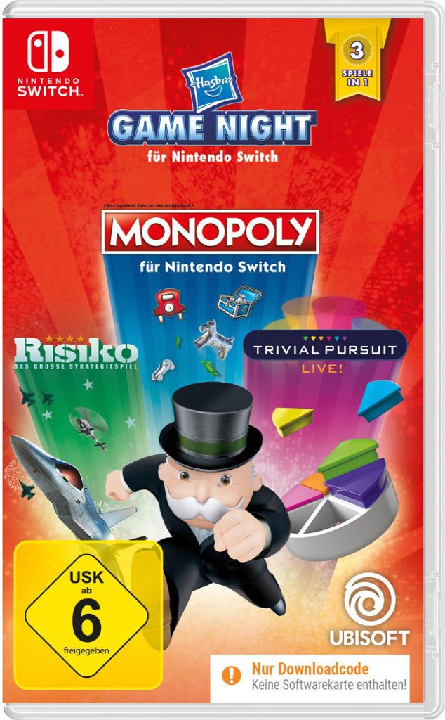 Hasbro Game Night  Switch  multilingual Produktbild 