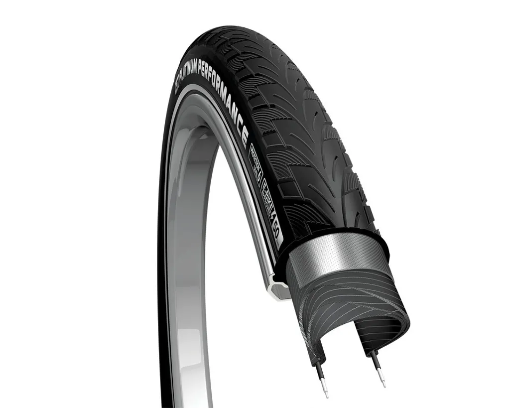 Pneu Vélo de Ville CST Platinum Performance 37-622 avec Bande Reflex