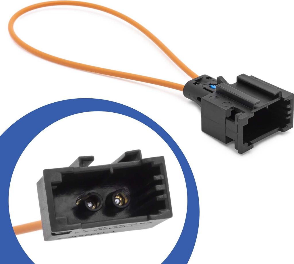 Brücken Stecker MOST Lichtwellenleiter LWL Kabelsatz passend für BMW Audi VW Mercedes