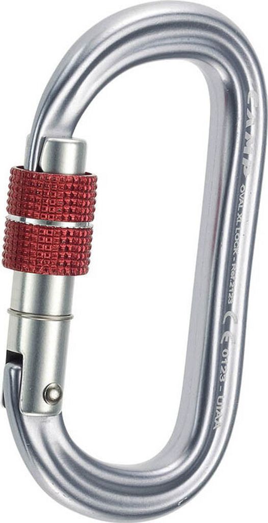 CAMP XL ovaler Kletterkarabiner mit Schraubverschluss Produktbild 