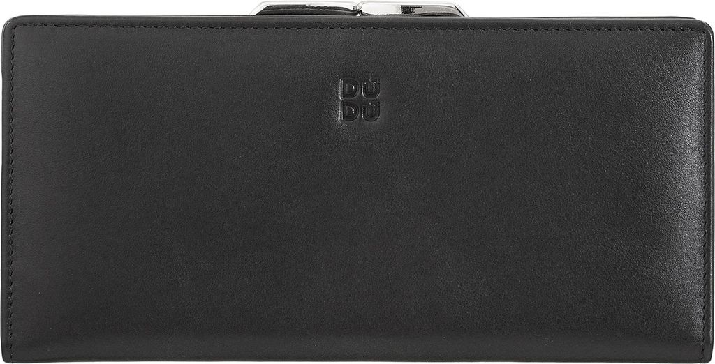 DuDu Geldbörse RFID Schutz Leder 19.5 cm