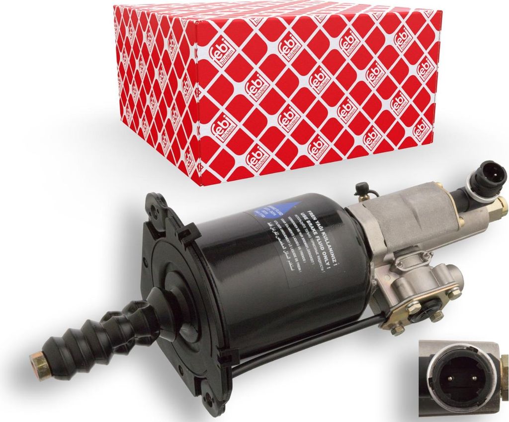 FEBI BILSTEIN 108857 Kupplungsverstärker passend für MERCEDES-BENZ INTEGRO (O 550) TOURISMO (O 350) TOURO (O 500) TRAVEGO (O 580) für SETRA Seri...