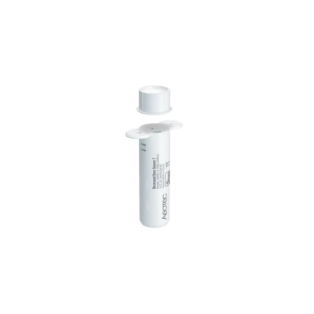 Capteur magnétique Aeotec Recessed Door Sensor 7 avec technologie Gen7