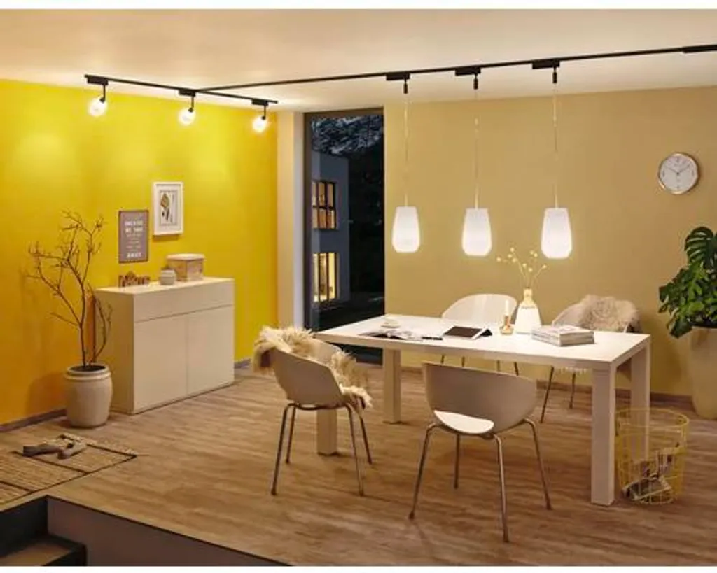 Adaptateur Rail Paulmann Zigbee Noir Mat pour Créer des Scénarios Lumineux