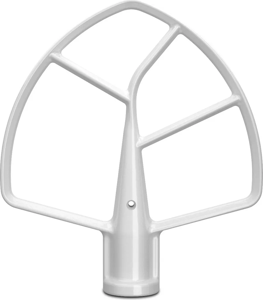 Batteur Plat KitchenAid 5KSMBLWF Nylon : fini les pâtes mal mélangées !