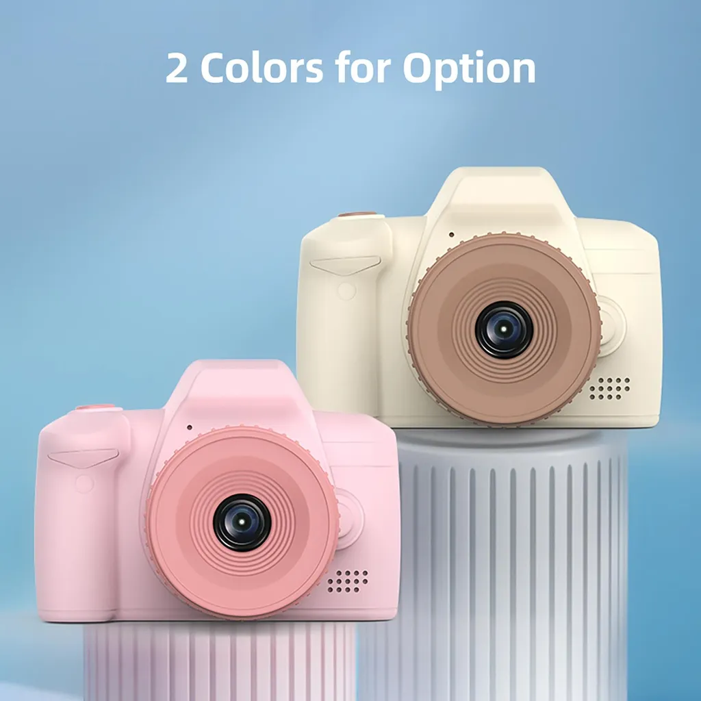 Appareil Photo Zorrliy Pour Enfants – 48 MP, HD 1080p, 32 Go – Coque Big Foot – Dès 3 Ans