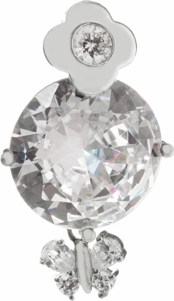 Pendente Folli Follie 3P8S006C 3cm - Il Fascino di Santorini in Argento