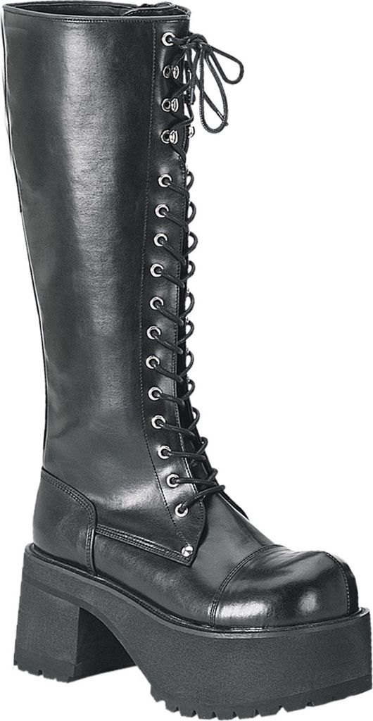 RANGER-302 Uni Boots von DemoniaCult, Schwarz EU 36, US 4