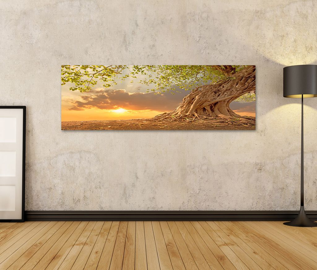 Islandburner Leinwandbild Weißer Drache – 170x80 Cm, 5-teilig, Fantasy-Kunst Für Die Wand