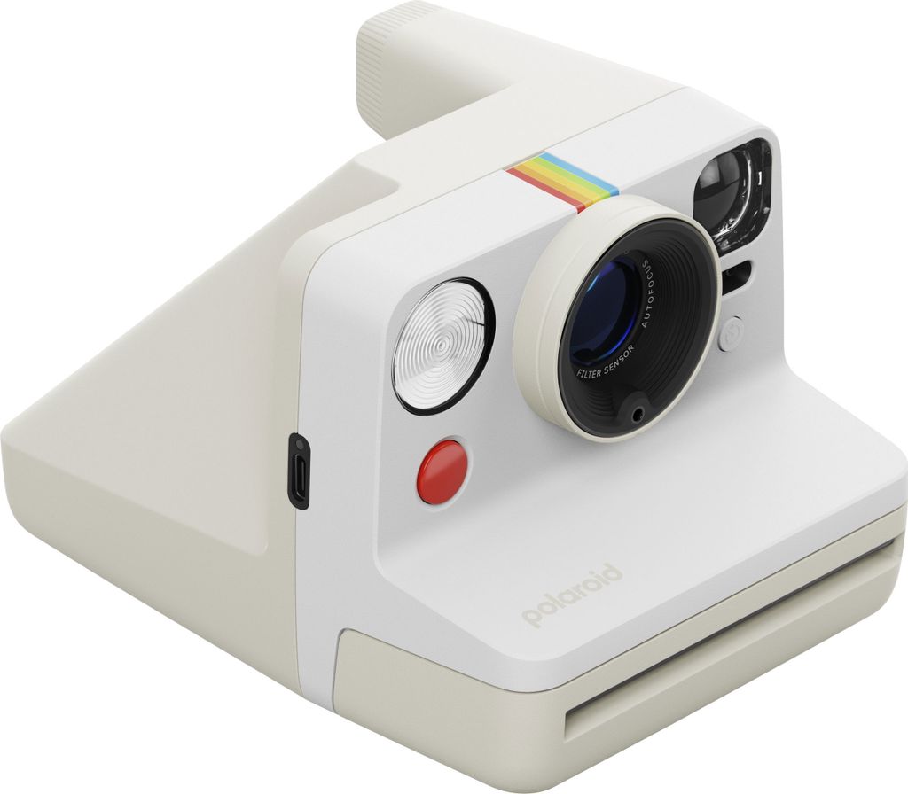 POLAROID Camera Now Gen. 3 E-Box Pebble White