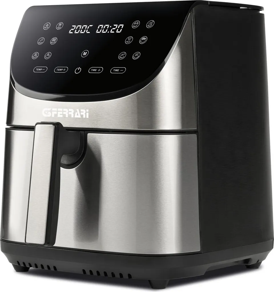 G3 Ferrari Friggisano XXL Friteuse sans Huile 8L 1700W Noir et Inox