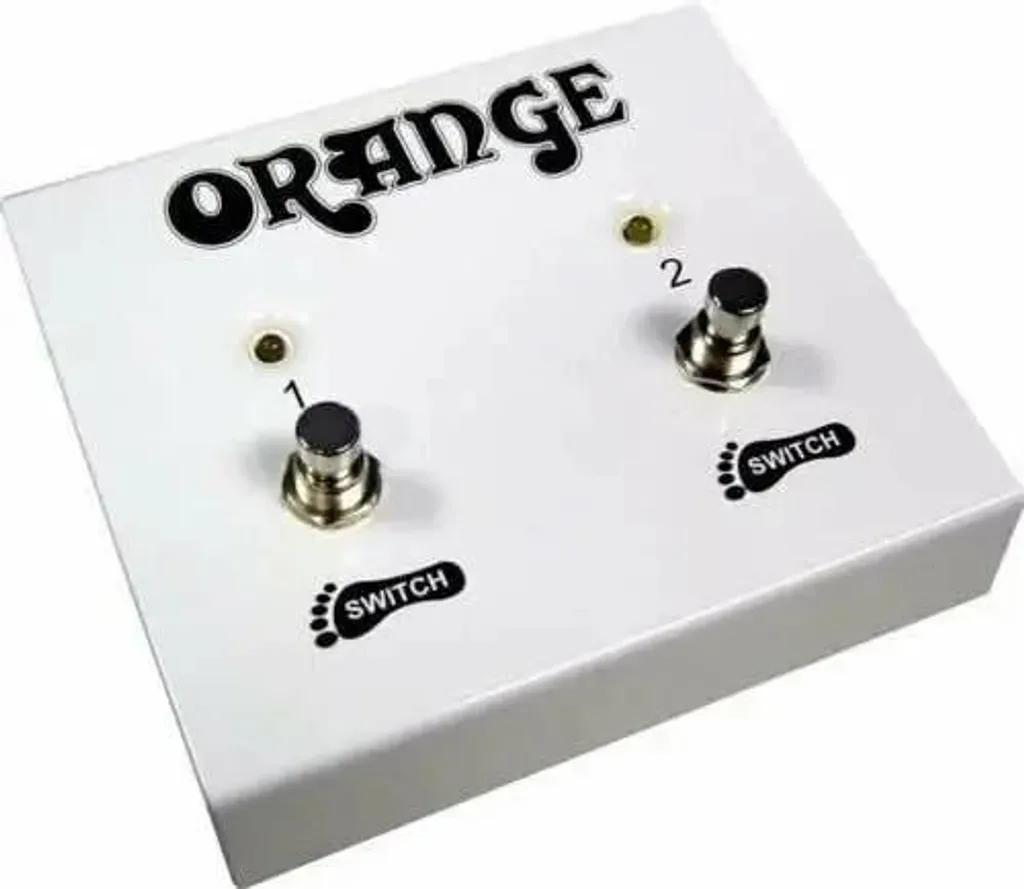 Pédale Orange 2 Effet Overdrive pour Guitare Électrique - Boîtier Métal