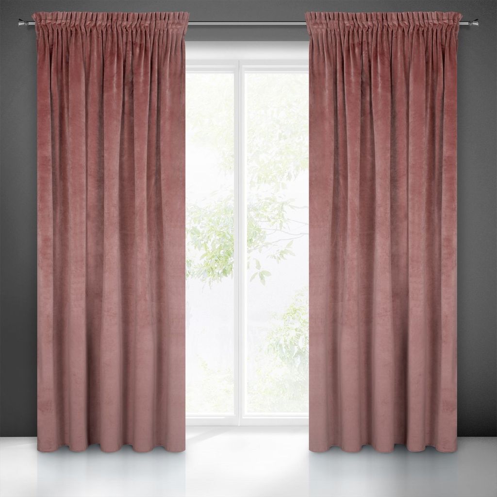 Eurofirany 315217, Durchscheinend, Pink, Einfarbig, Produktbild 