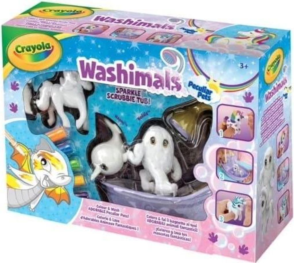 Washimals Pohádková zvířátka k vybarvení Obrázek produktu 