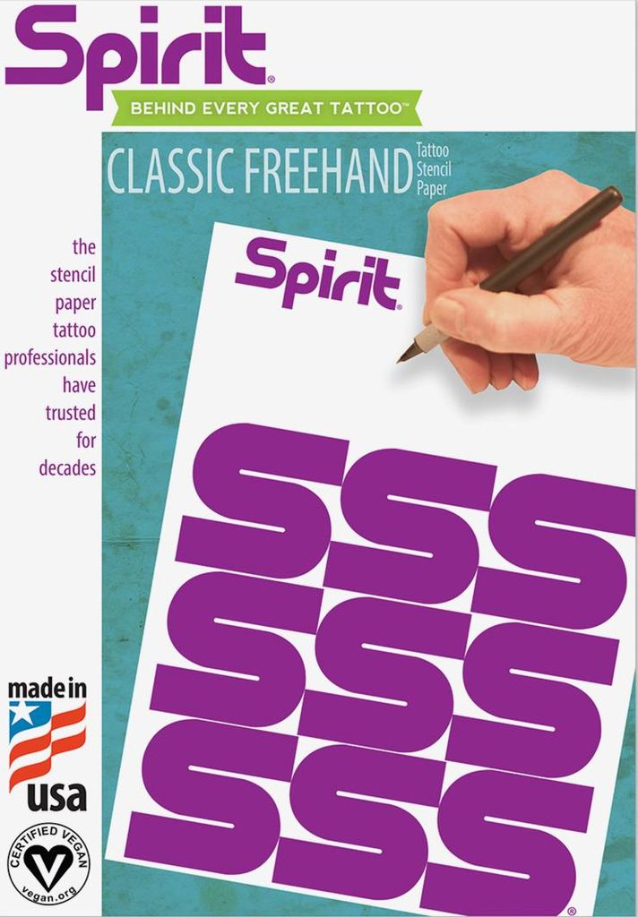 Spirit:Klassisches Freihand-Transferpapier