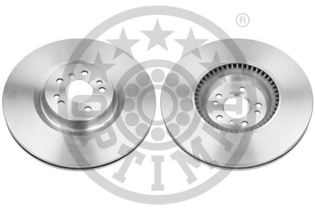 Fini les Vibrations : 2 Disques de Frein Avant Mercedes GL X164 BS-8642HC