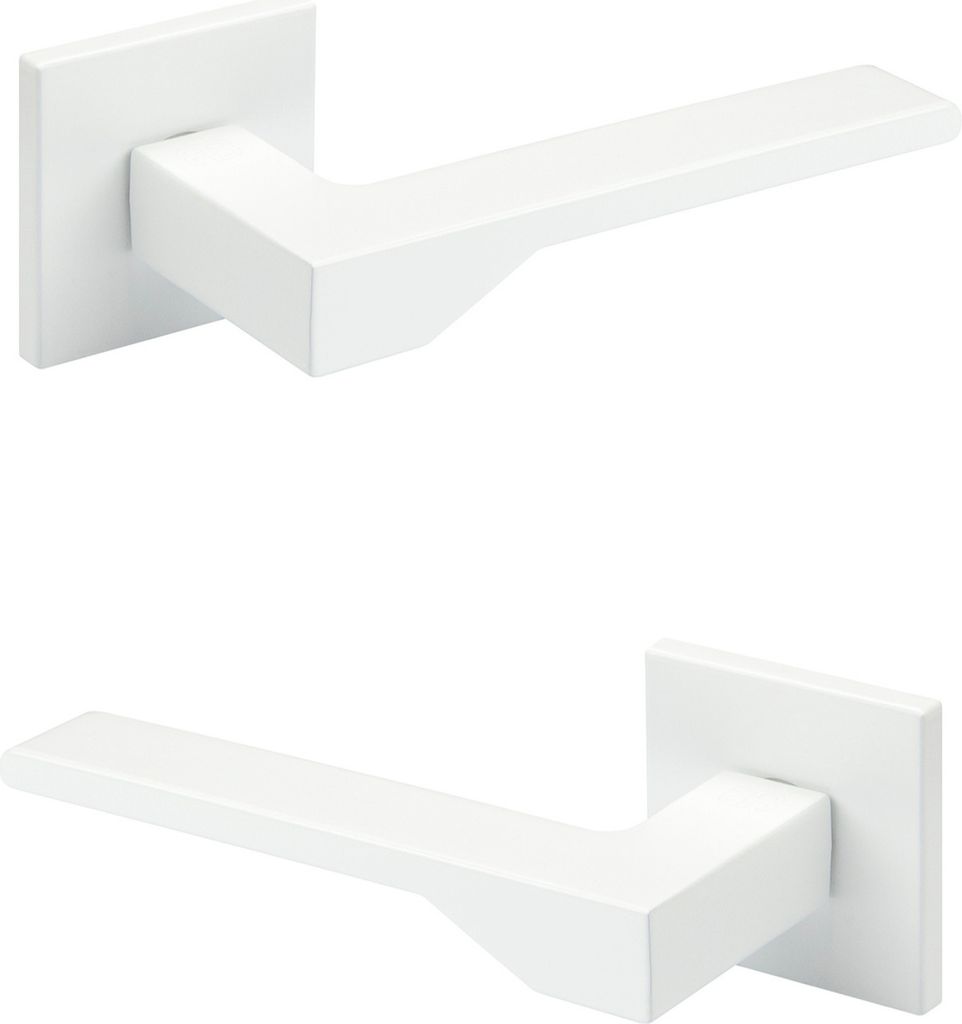 HEXIM Türgarnitur, Zimmer Türgriff WC / Bad Aluminium matt Produktbild 