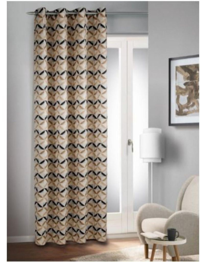 Ösenschal "Theo": 245x135cm / Braun Größe (HxB): 245x135cm Farbe: Braun