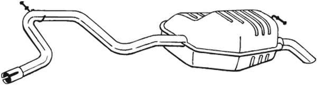 Bosal Endschalldämpfer 280-865