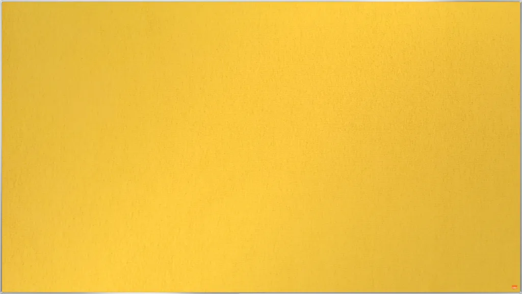 Nobo Impression Pro 1915433 Tableau de notes feutre jaune 106x188cm
