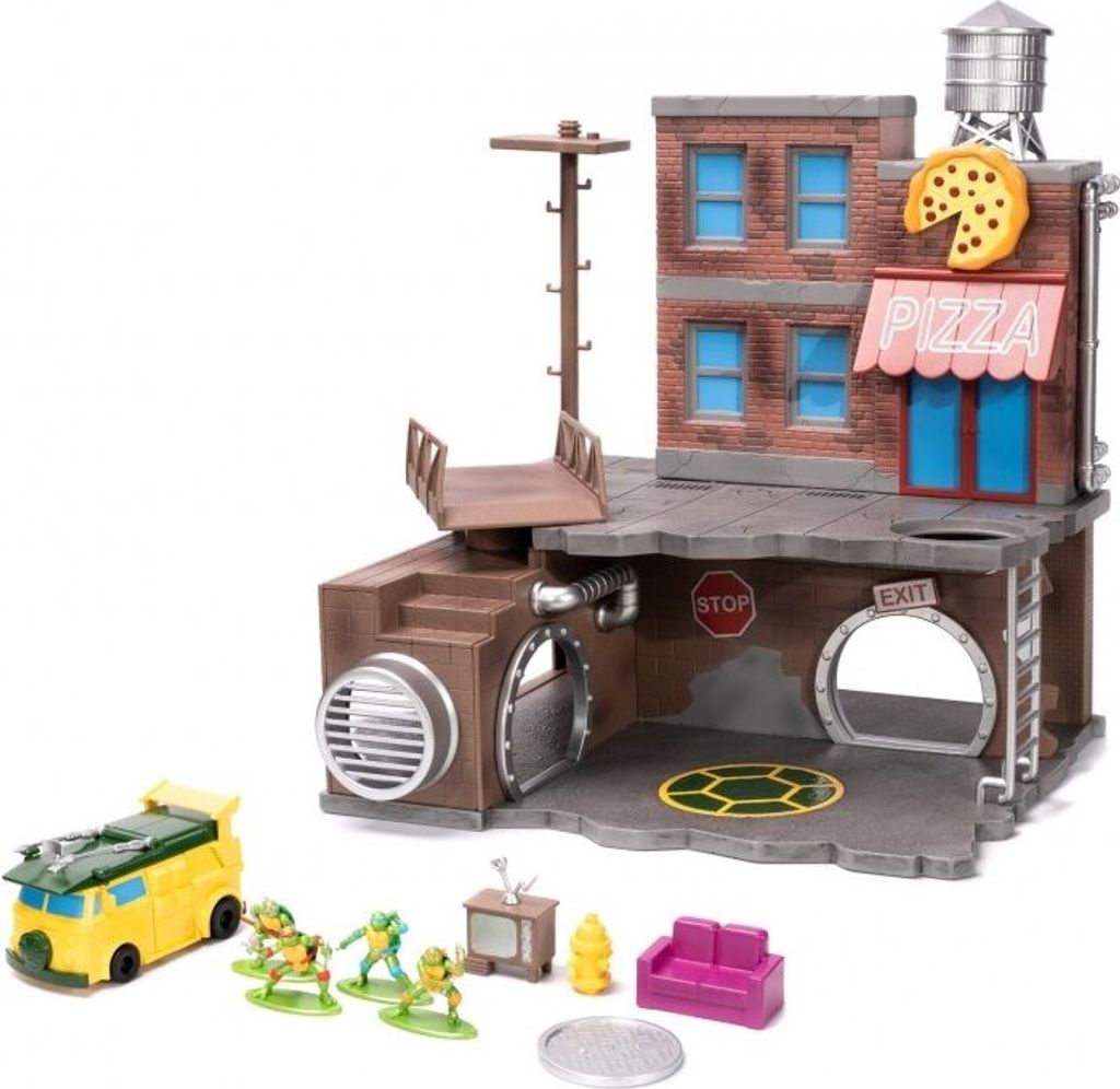 Teenage Mutant Ninja Turtles Nano Metalfigs Nano Scene Produktbild 9