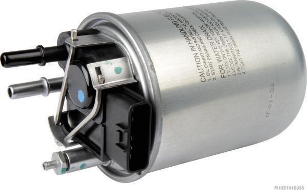 HERTH+BUSS JAKOPARTS J1331065 Kraftstofffilter OE 164001KB2B kompatibel mit Juke, Pulsar