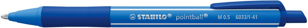 STABILO Kugelschreiber pointball ultramarinblau Schreibfarbe blau 1 St.
