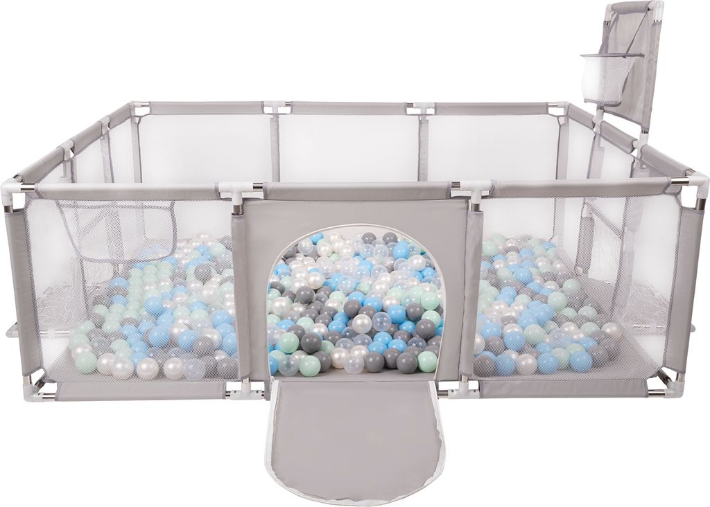 Selonis Laufstall 900 Bälle ∅6cm Großer Spielplatz Mit Bunten Bällen Laufgitter Für Babys Und Kinder