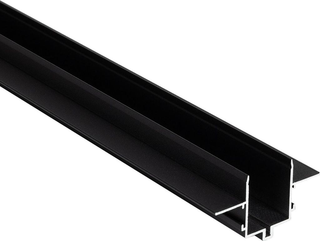 Einbauprofil für Magnetschiene 25mm SuperSlim Aufbau 48V 1m Weiß