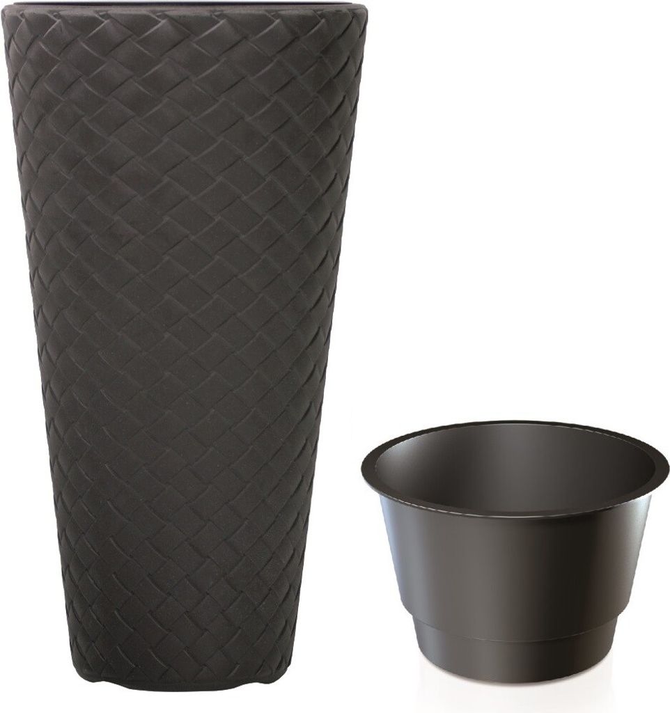 Květináč MATUBA SLIM s vkladem 30 cm - antracit Image du produit 