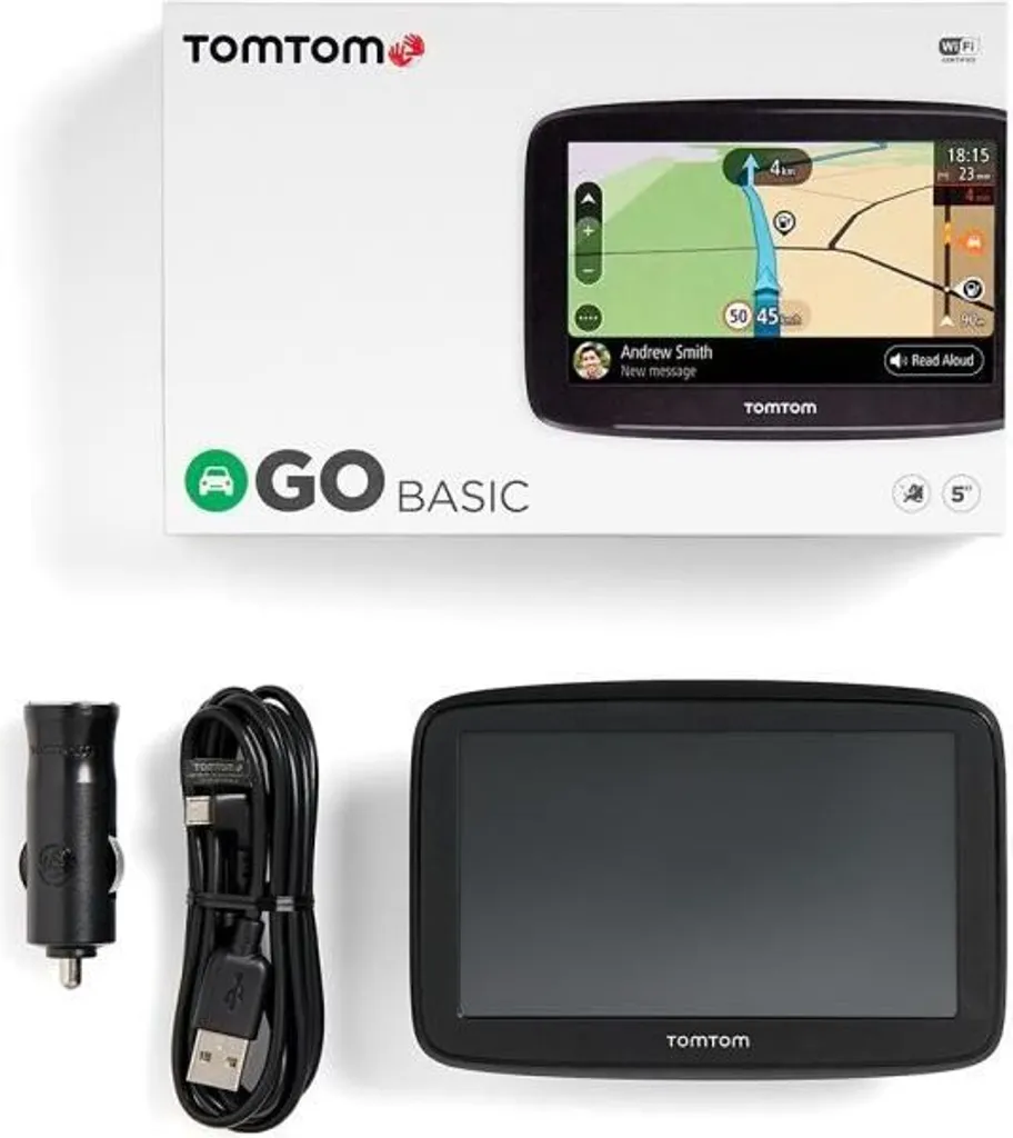 GPS de Navigation Voiture TomTom GO Basic Europe avec Écran Tactile 5" - 9