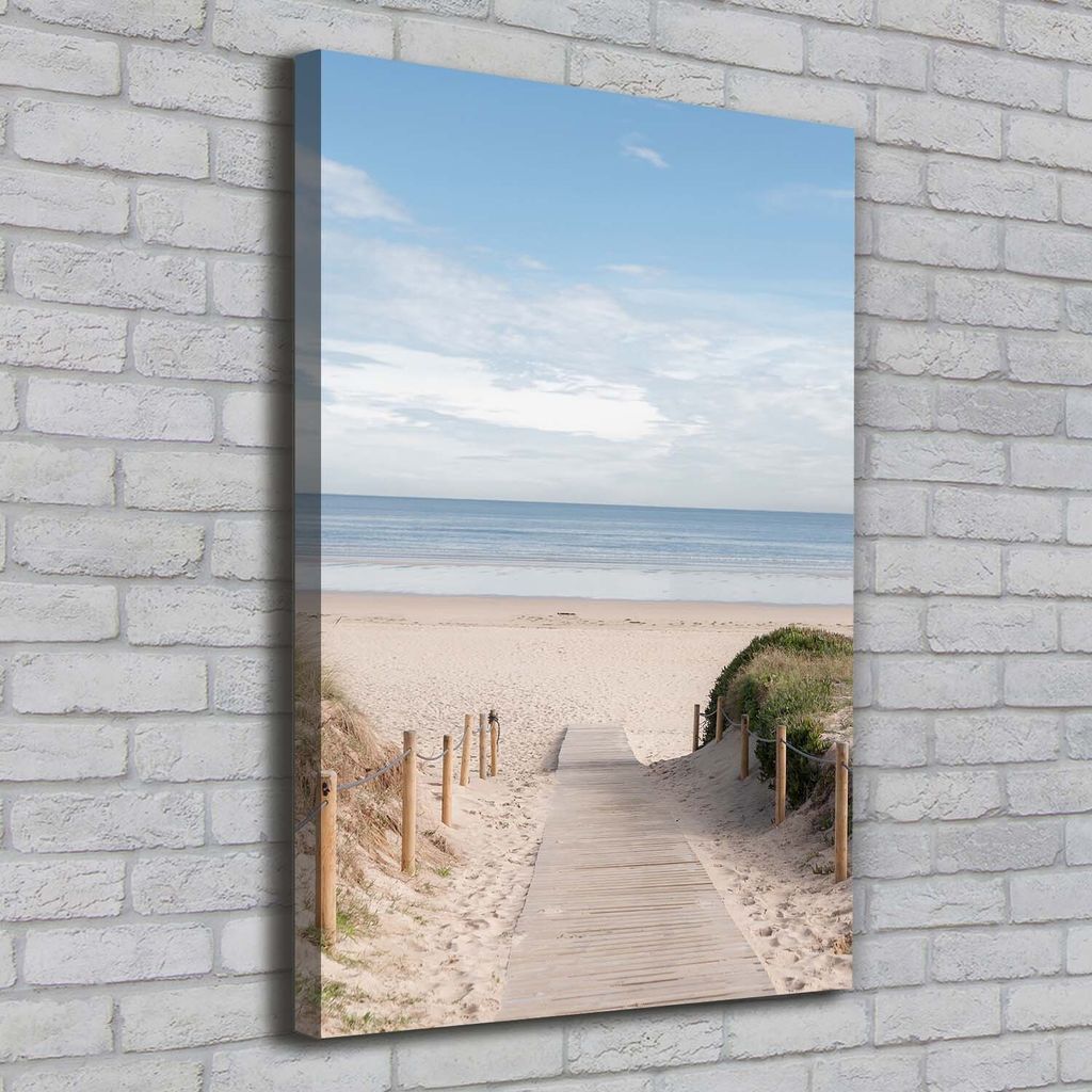 Tulup Leinwandbild - 70x100cm - Wandkunst - Drucke auf Leinwand - Leinwanddruck - Wohnzimmer Wanddekoration XXL - Wohnung Deko Kunstdrucke - Land...