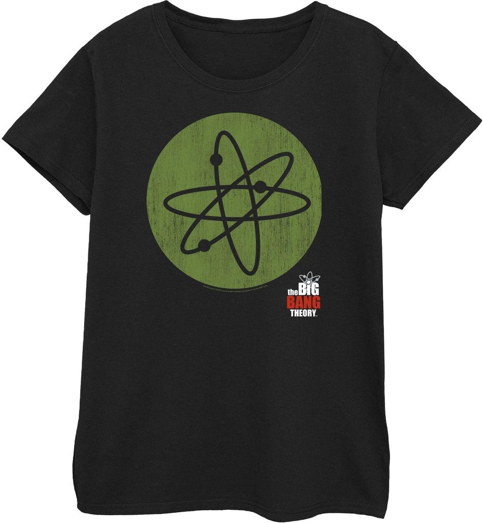 The Big Bang Theory - T-Shirt für Damen BI48012 (L) (Schwarz)