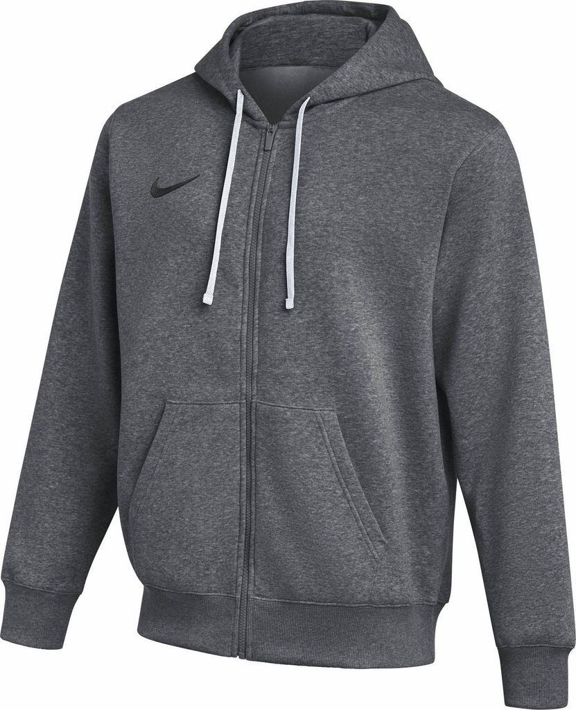 NIKE Herren Kapuzenjacke - Park 26, Sweatjacke, Reißverschluss, Logo Dunkelgrau 2XL