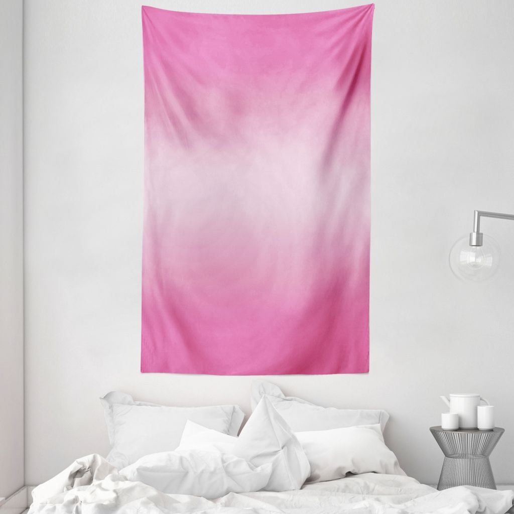 ABAKUHAUS Ombre Wandteppich und Tagesdecke, Süßigkeit Inspired Art aus Weiches Mikrofaser Stoff Waschbar ohne Verblassen Digitaldruck, 140 x 230 ...