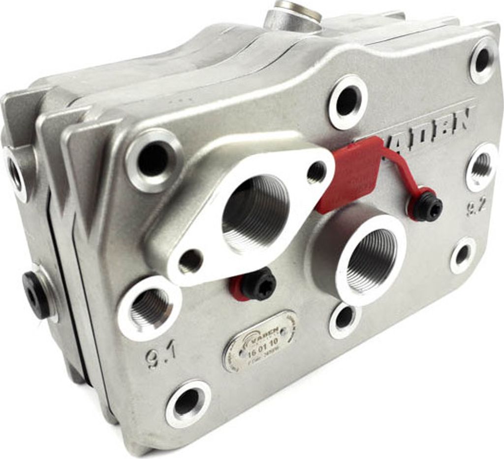 Kompressor Reparatursatz, Zylinderkopf + Deckel + Dichtungen + Schrauben | DAF 95XF, CF75/85 | 75mm, 442cc