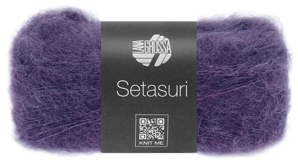 Lana Grossa - Setasuri 0069 blauviolett Produktbild 
