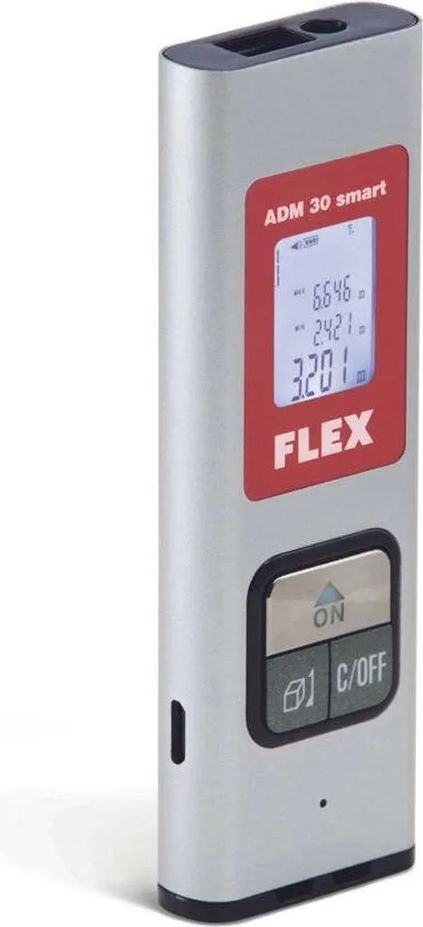 Télémètre laser de chantier Flex ADM 30 Smart pour devis rapides