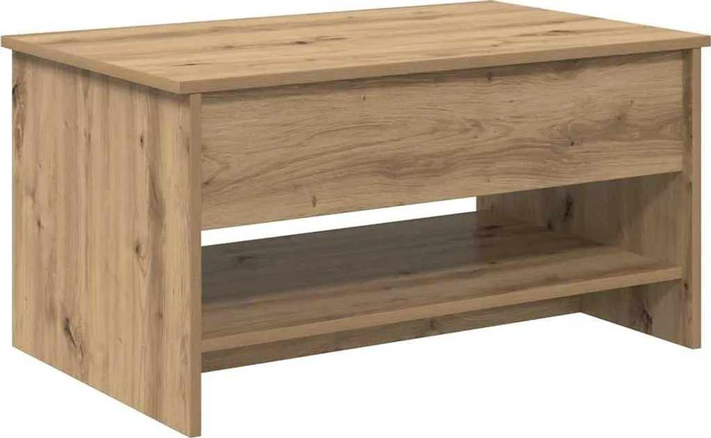 Tavolino Salotto Rovere vidaXL 80x50 cm | Arredo Artigianale Chic